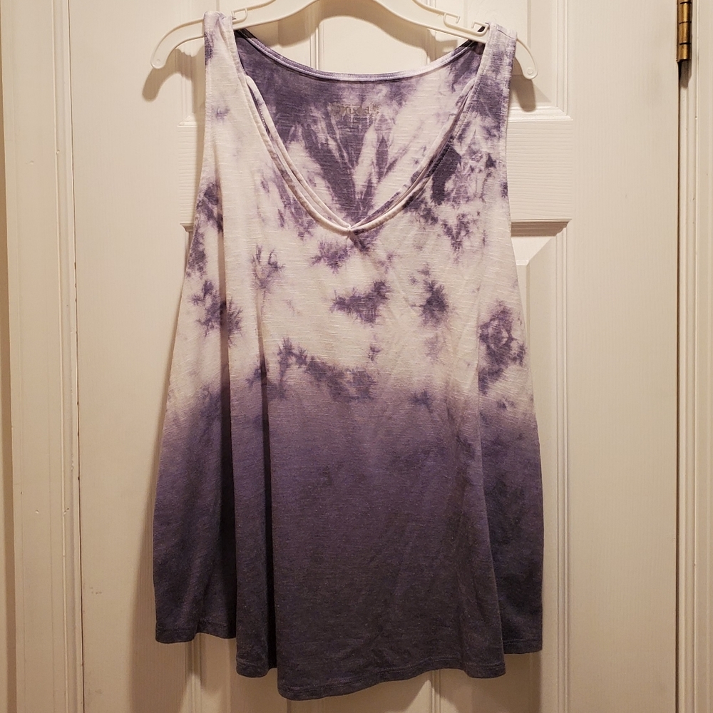 Tie Dye Ombre Tank Top